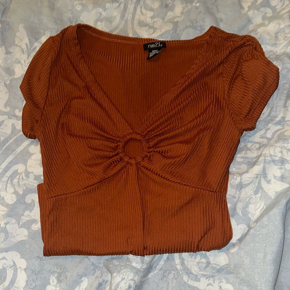 Auburn body suit